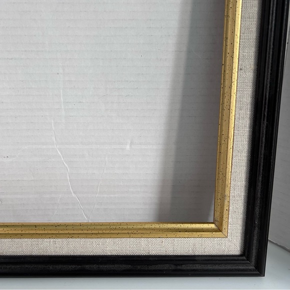 Black & Gold wood frame - Picture 5 of 6